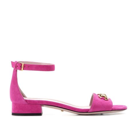 gucci purple suede sandals|Gucci closed toe sandals.